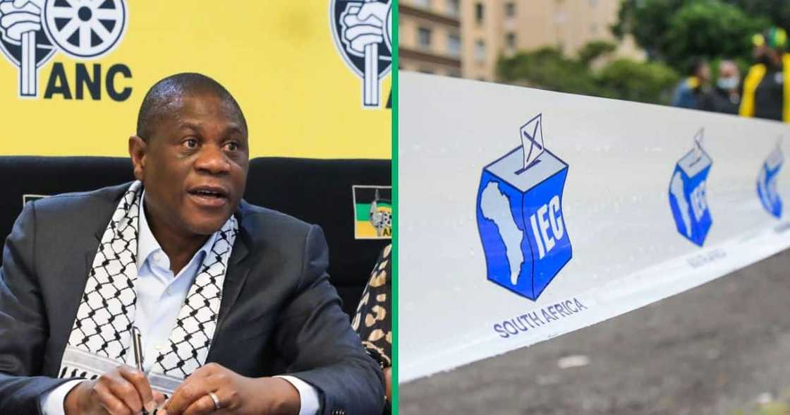 The deputy president, Paul Mashatile, slammed claims that the elections would be rigged The deputy president, Paul Mashatile, slammed claims that the elections would be rigged