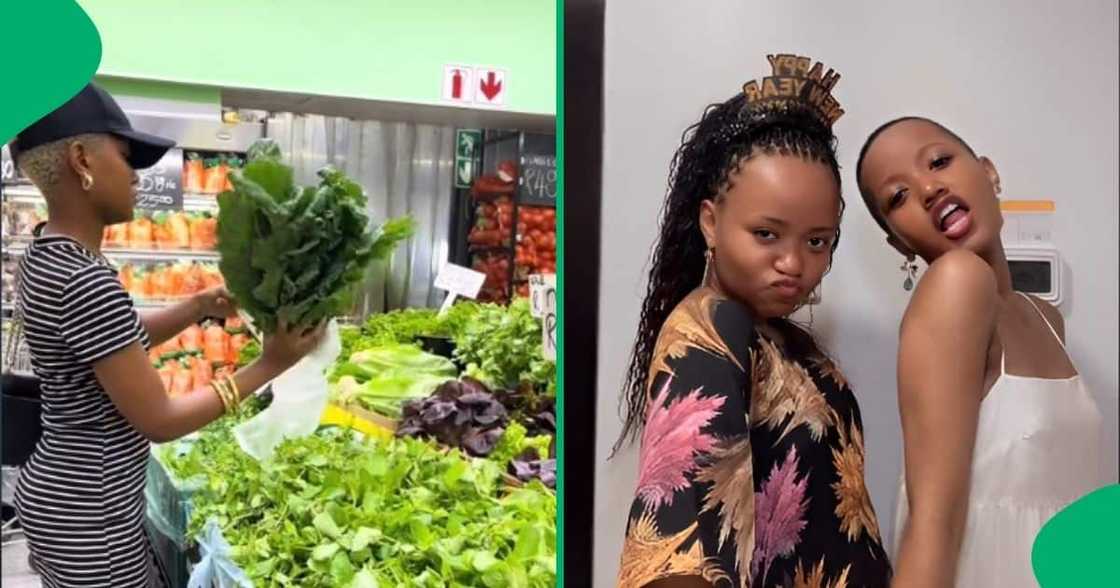 Two sisters were able to fill their cart with a variety of fresh fruits, vegetables, and even some pantry staples for only R500 Two sisters were able to fill their cart with a variety of fresh fruits, vegetables, and even some pantry staples for only R500