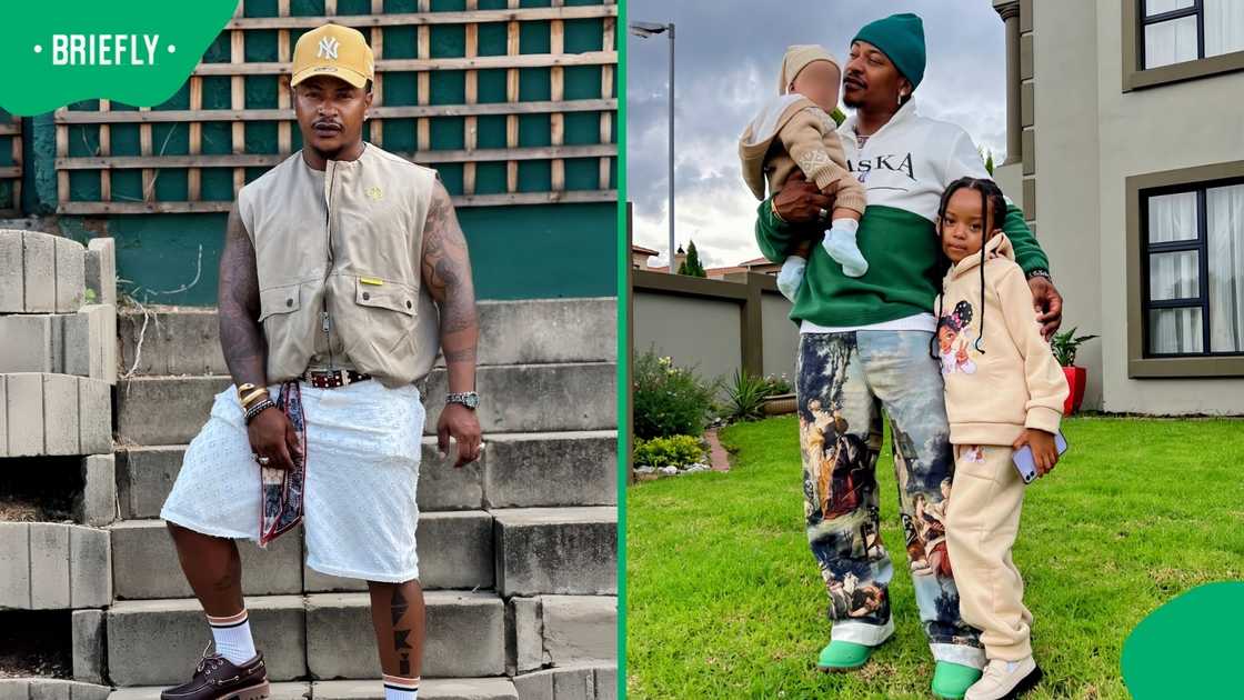 The rapper shared the wholesome father-daughter moment online