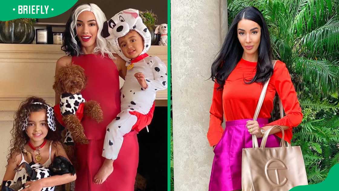 Noella Bergener and her children