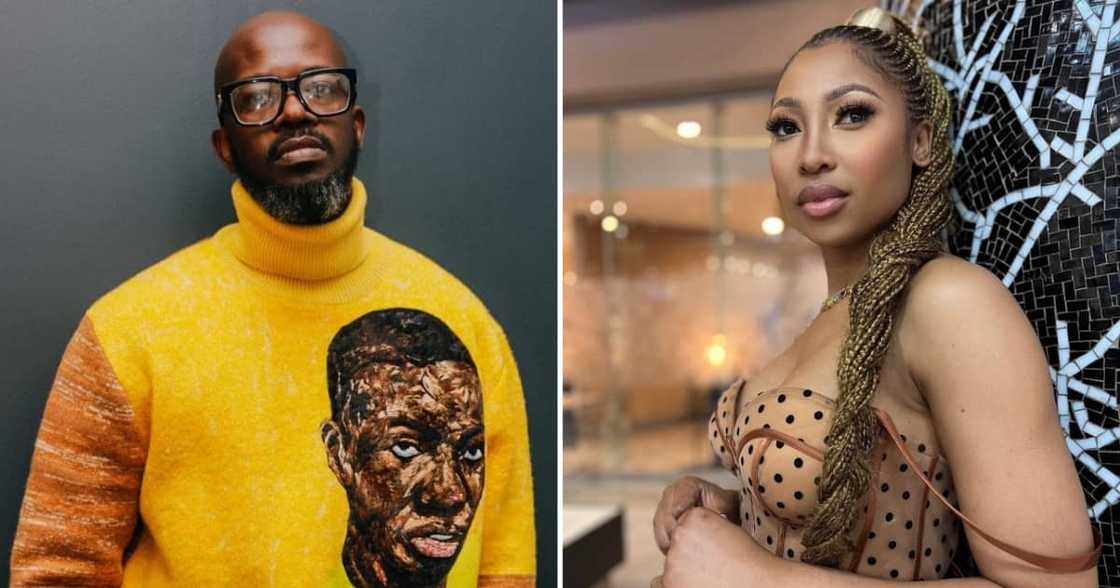 Black Coffee and Enhle Mbali