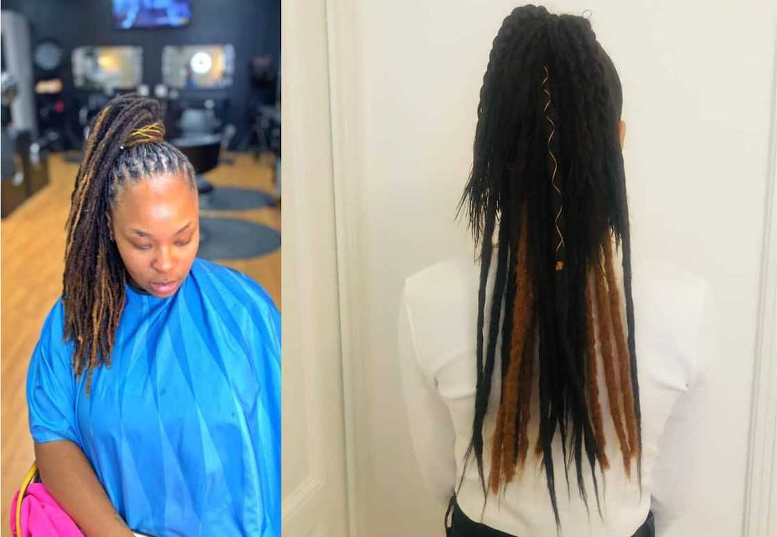 artificial dreadlock hairstyles