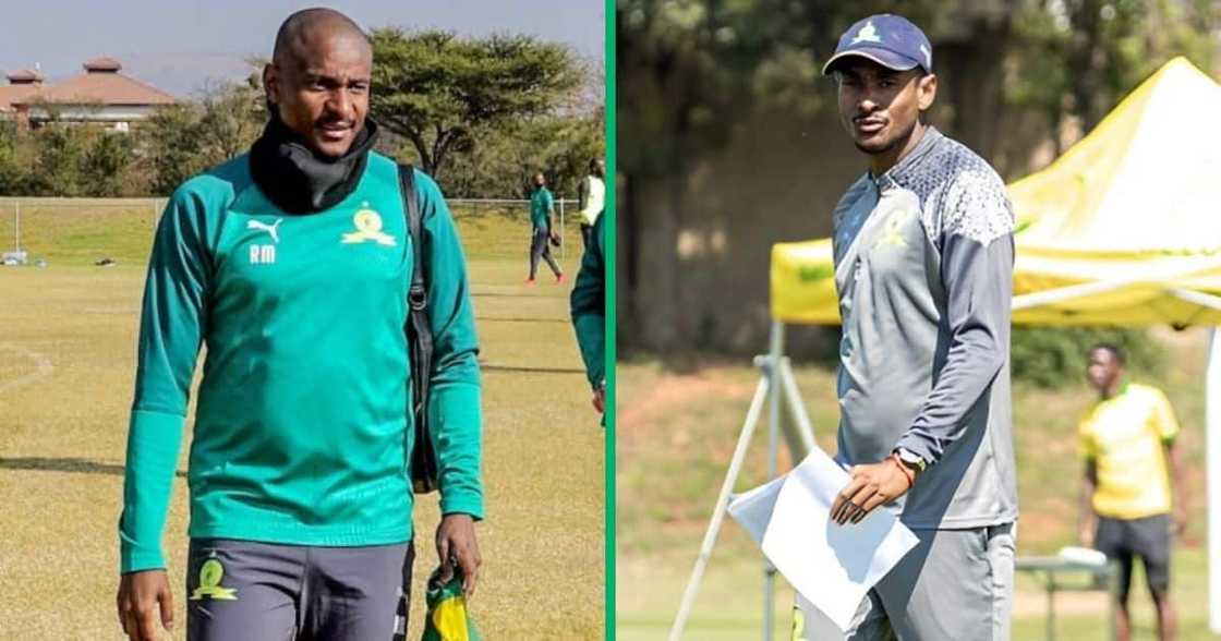 Rhulani Mokwena says Mamelodi Sundowns are tired. Rhulani Mokwena says Mamelodi Sundowns are tired.