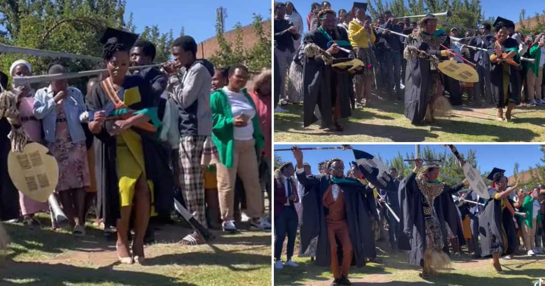 UFS graduates gave Mzansi a touching show UFS graduates gave Mzansi a touching show