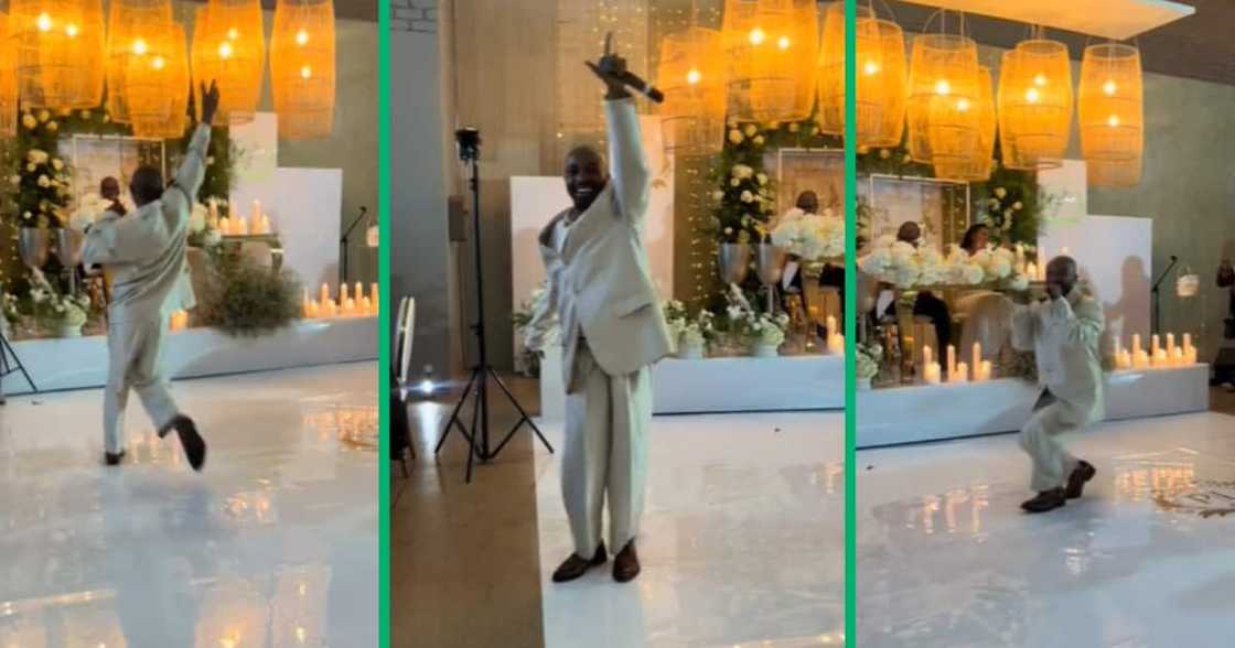 Lindo Sithole, hailed as South Africa's 'Tupac', delivers a killer performance at a wedding that has the crowd screaming Lindo Sithole, hailed as South Africa's 'Tupac', delivers a killer performance at a wedding that has the crowd screaming