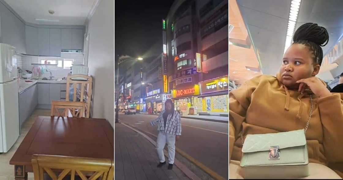 TikTok video of South African moving to Korea TikTok video of South African moving to Korea