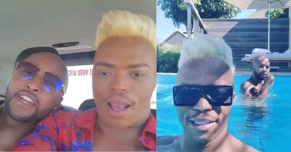 Somizi shares video of himself and Vusi spending quality time together Somizi shares video of himself and Vusi spending quality time together