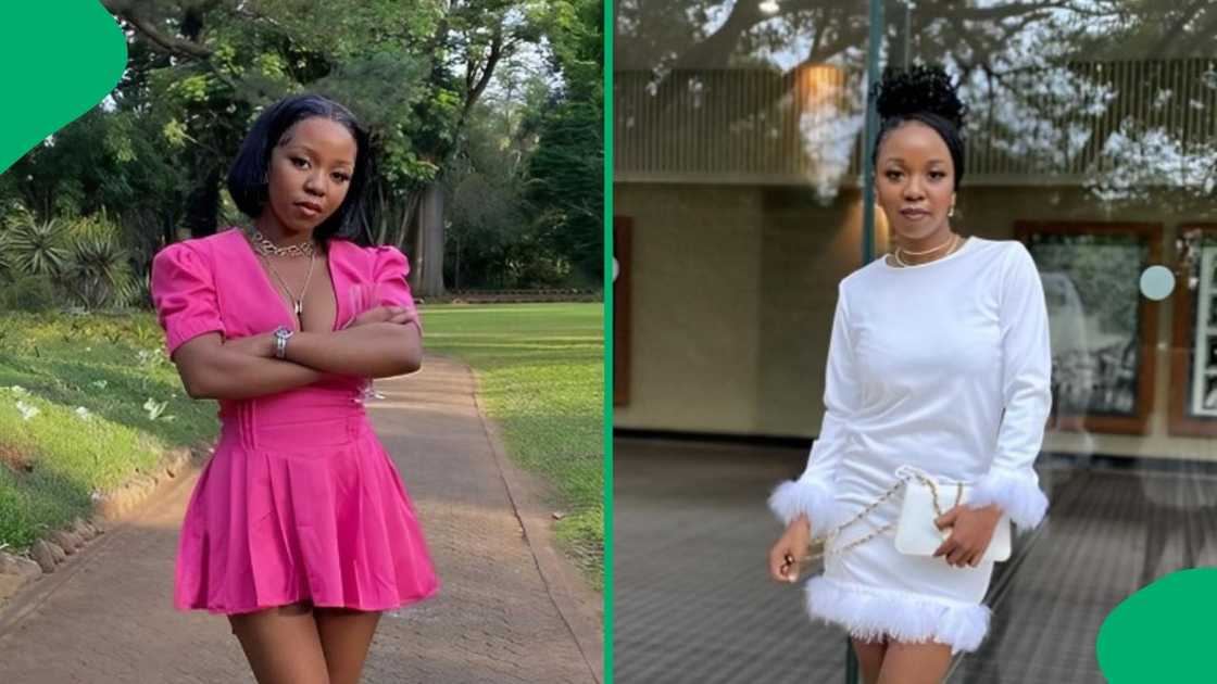 A woman showed how she transformed a Shein wig. A woman showed how she transformed a Shein wig.