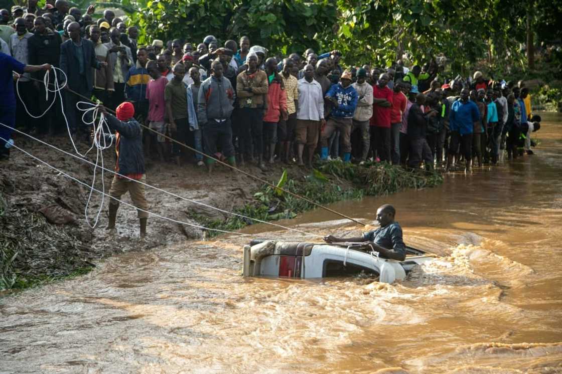 Two rivers burst their banks in the eastern Ugandan city of Mbale, causing widespread damage