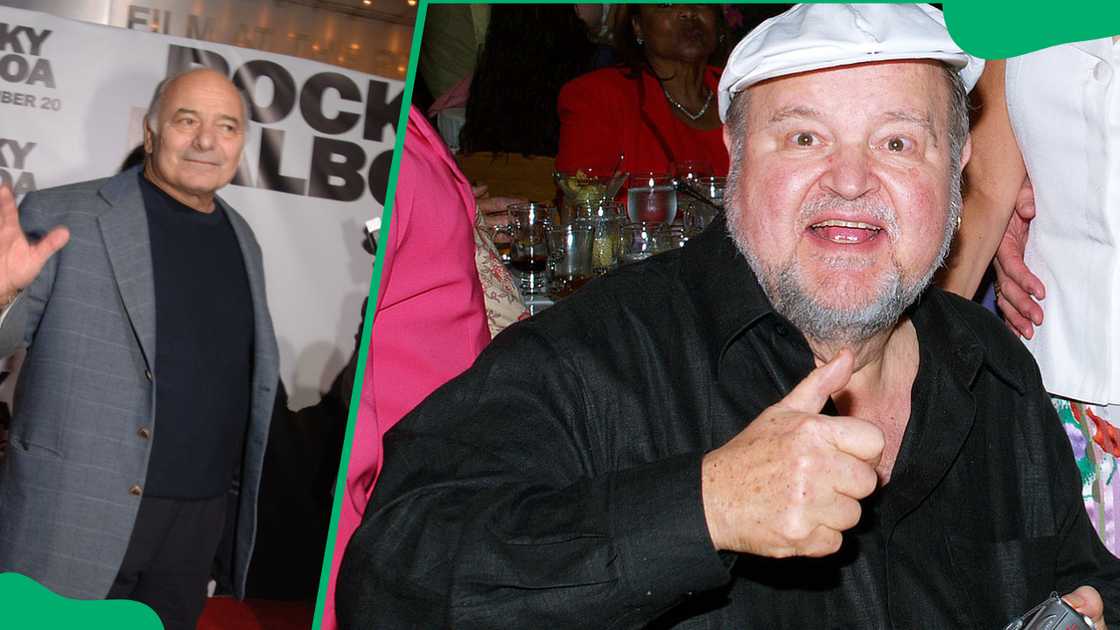 Burt Young and Dom DeLuise Burt Young and Dom DeLuise