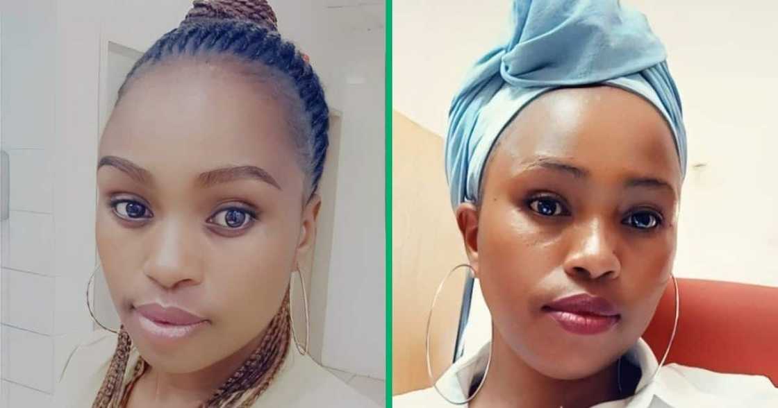A woman showed off her bedroom in her mkhukhu on Facebook. A woman showed off her bedroom in her mkhukhu on Facebook.