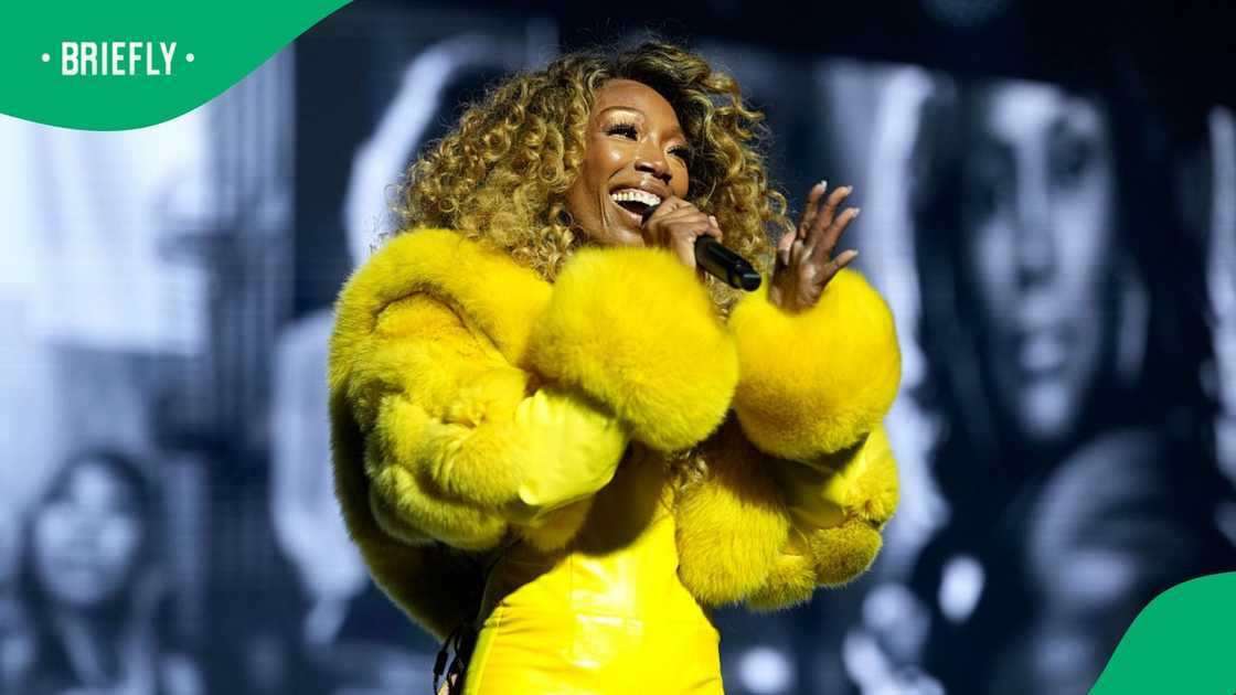 RnB icon Brandy appeared at an event in her hometown. RnB icon Brandy appeared at an event in her hometown.