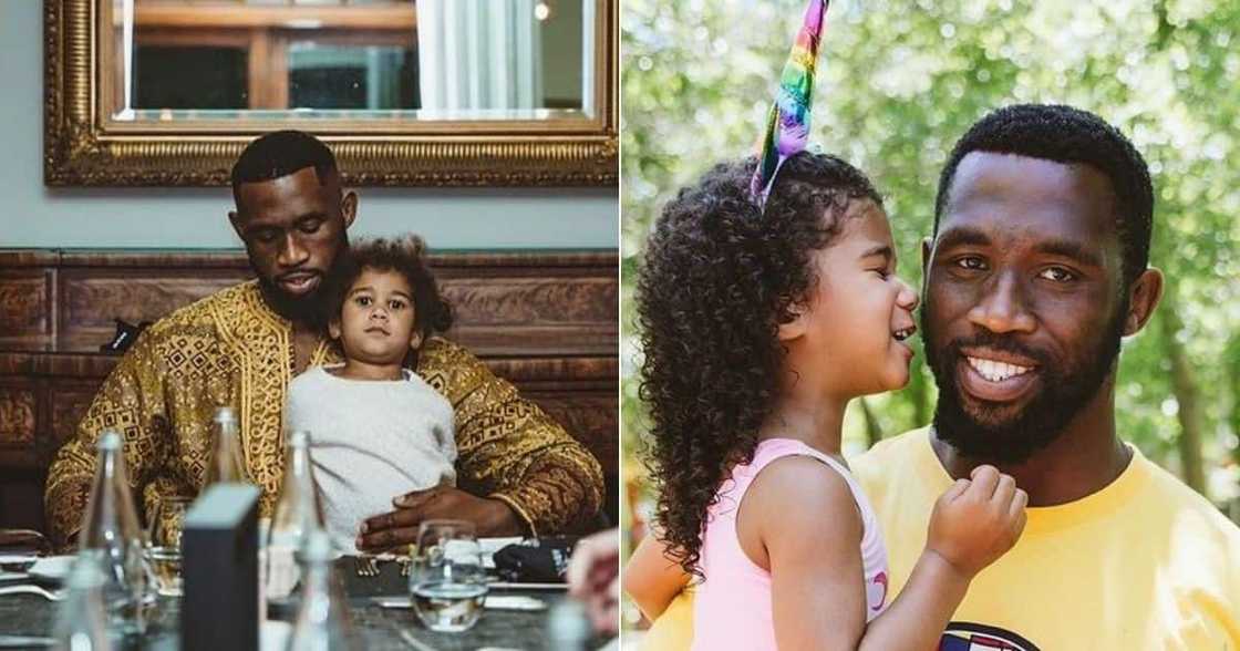 Siya Kolisi, Proud Dad, as Daughter, Turns 4, Shares Sweet, Photos