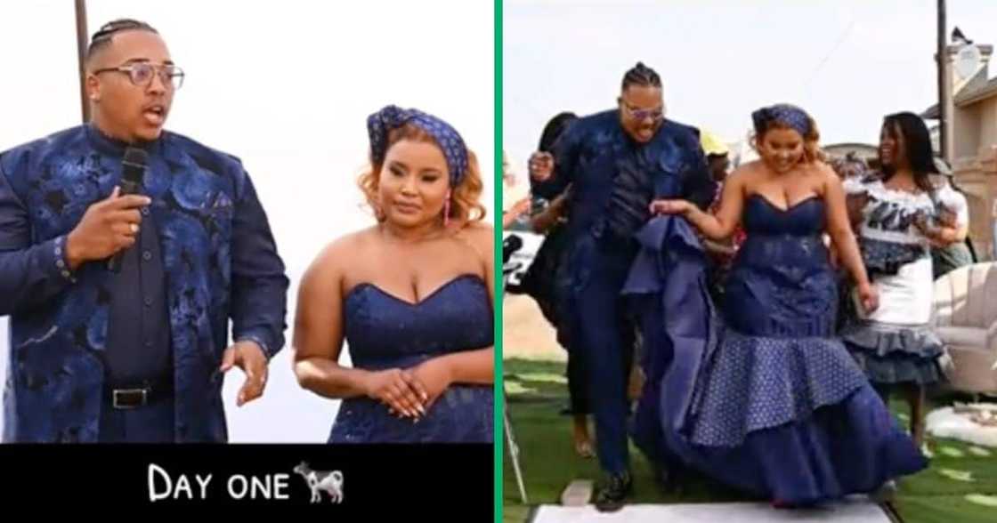 Newlywed shows off her wedding day. Newlywed shows off her wedding day.