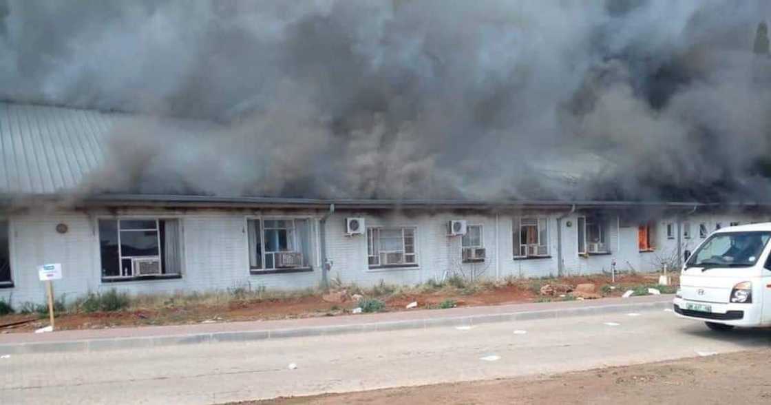 SA, North West, Christiana Hospital, fire, North West SA, North West, Christiana Hospital, fire, North West