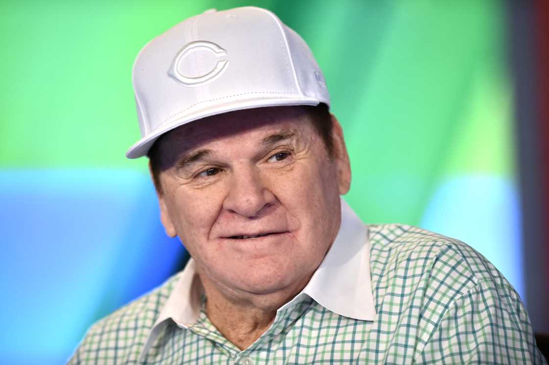 Pete Rose at Fox Business Network Studios Pete Rose at Fox Business Network Studios