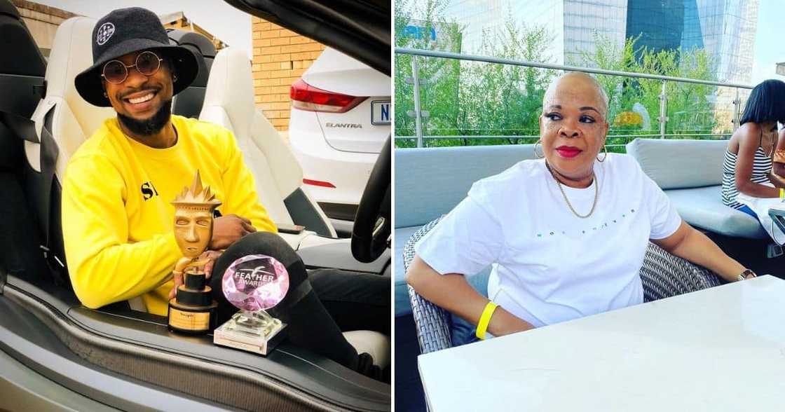 SK Khoza and Linda Sebezo star in ' The Black Door' SK Khoza and Linda Sebezo star in ' The Black Door'