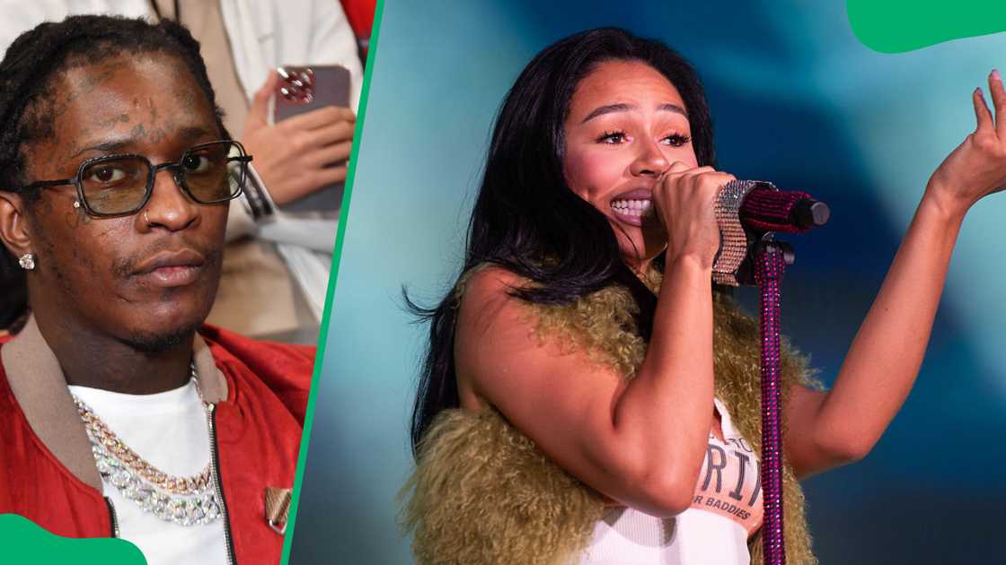 Rapper Young Thug at the State Farm Arena in 2022 (L). Mariah the Scientist during All Points East in 2025 (R) Rapper Young Thug at the State Farm Arena in 2022 (L). Mariah the Scientist during All Points East in 2025 (R)