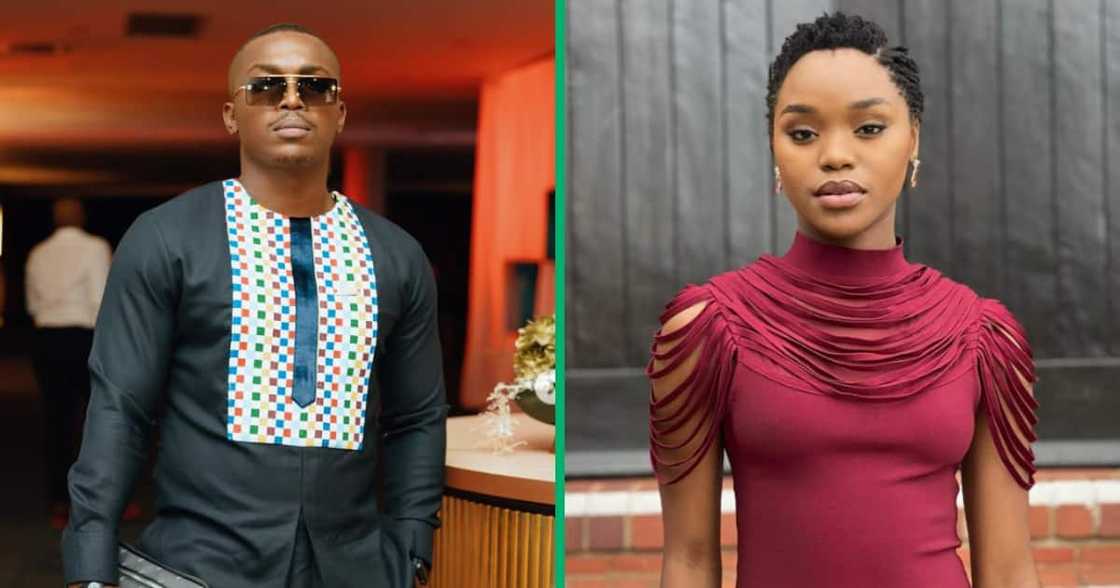 Luyanda Zwane and Vuyo Biyela are the lead characters of 'Sibongile & The Dlaminis' Luyanda Zwane and Vuyo Biyela are the lead characters of 'Sibongile & The Dlaminis'