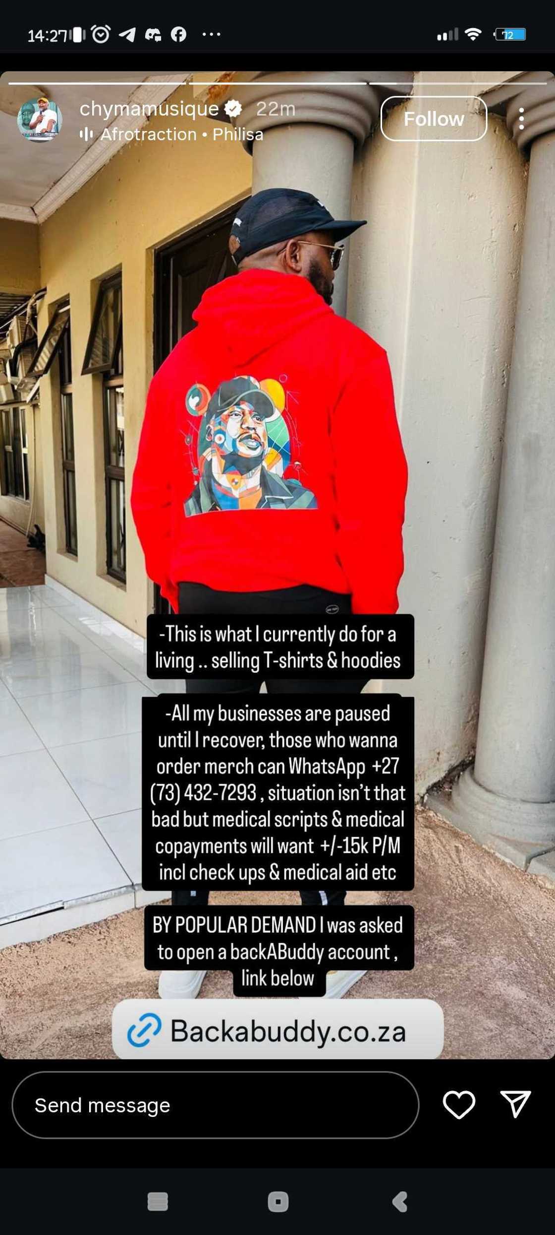 Chymamusique appeals for donations