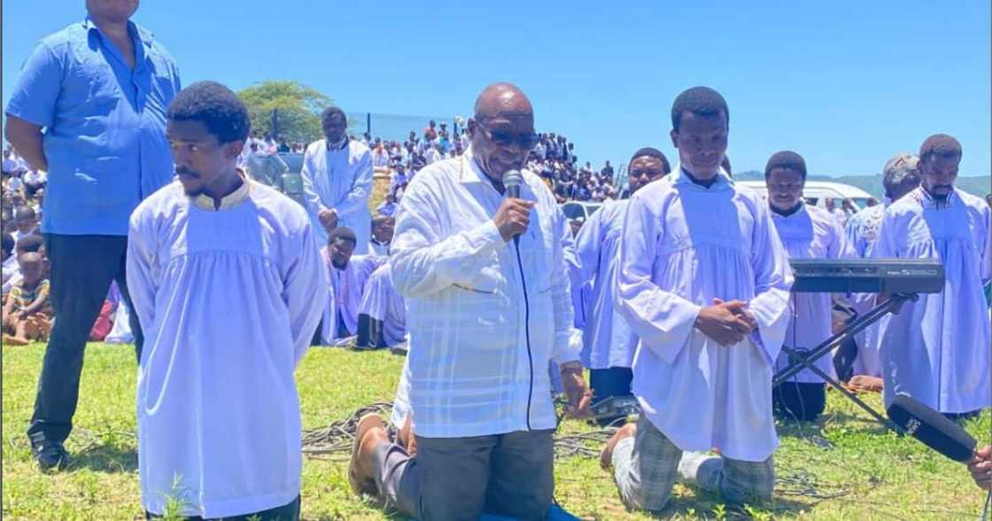 Former president Jacob Zuma Former president Jacob Zuma