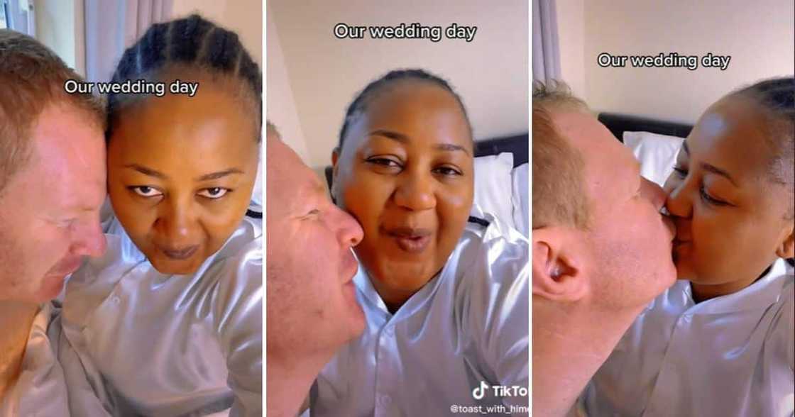 SA lady celebrates wedding day