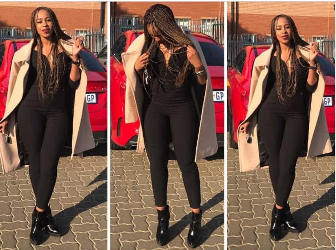 photos of Pulane Lenkoe stunning with her clothes on