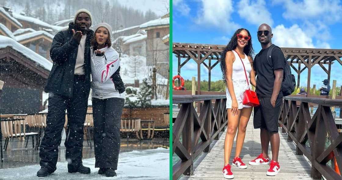 Dr Musa Mthombeni and Liesl Laurie Dr Musa Mthombeni and Liesl Laurie