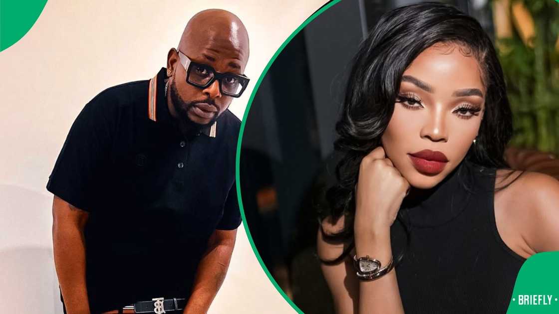 DJ Maphorisa hyped up Faith Nketsi