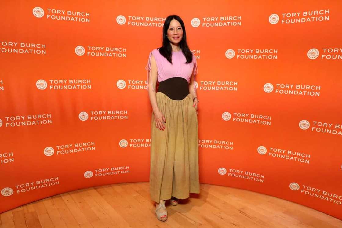 Lucy Liu at the 2022 Embrace Ambition Summit, hosted by the Tory Burch Foundation at Jazz at Lincoln Center Lucy Liu at the 2022 Embrace Ambition Summit, hosted by the Tory Burch Foundation at Jazz at Lincoln Center