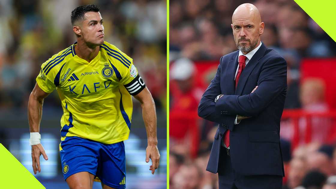 Cristiano Ronaldo boldly told Erik ten Hag to look at the ongoing season with optimism. Photos by Yasser Bakhsh and James Gill - Danehouse. Cristiano Ronaldo boldly told Erik ten Hag to look at the ongoing season with optimism. Photos by Yasser Bakhsh and James Gill - Danehouse.