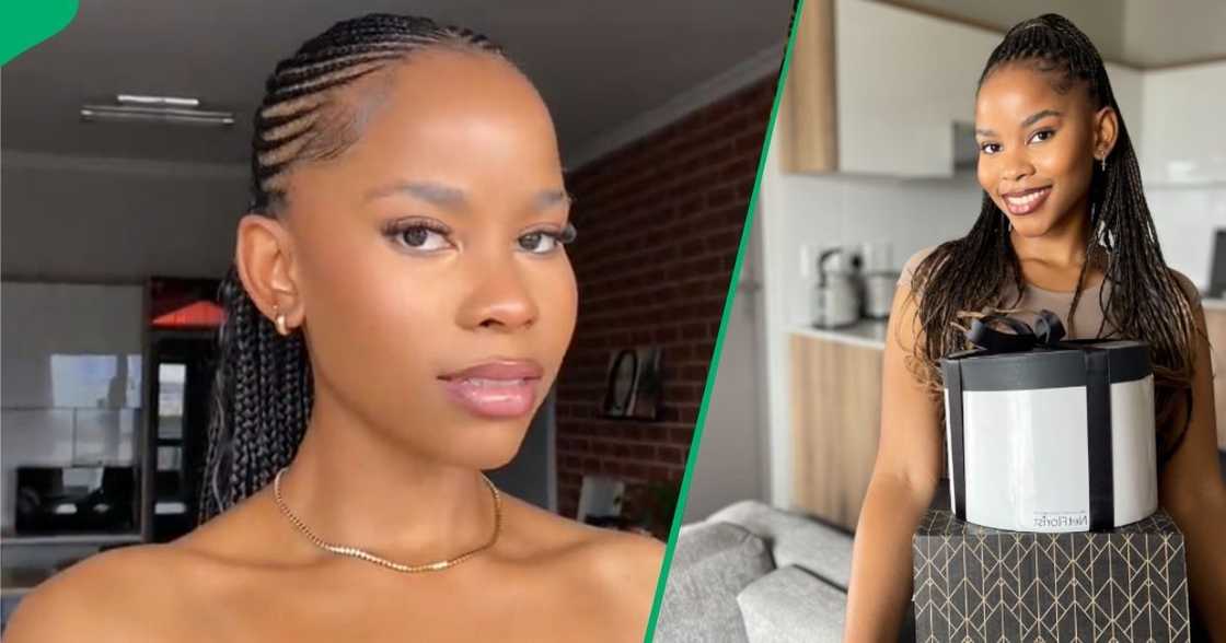 A hun showed off her gift from bae A hun showed off her gift from bae