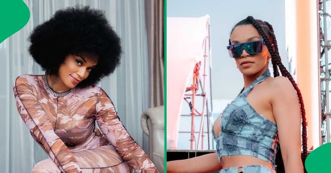 Pearl Thusi attempted to speak Sesotho