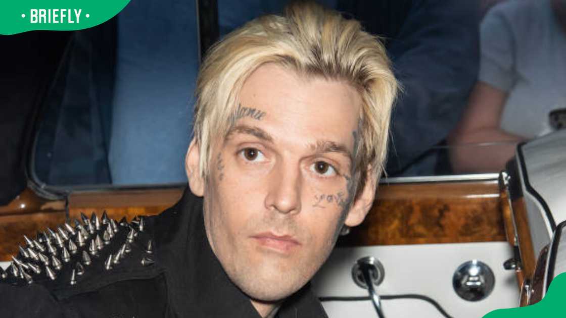 Aaron Carter at an event