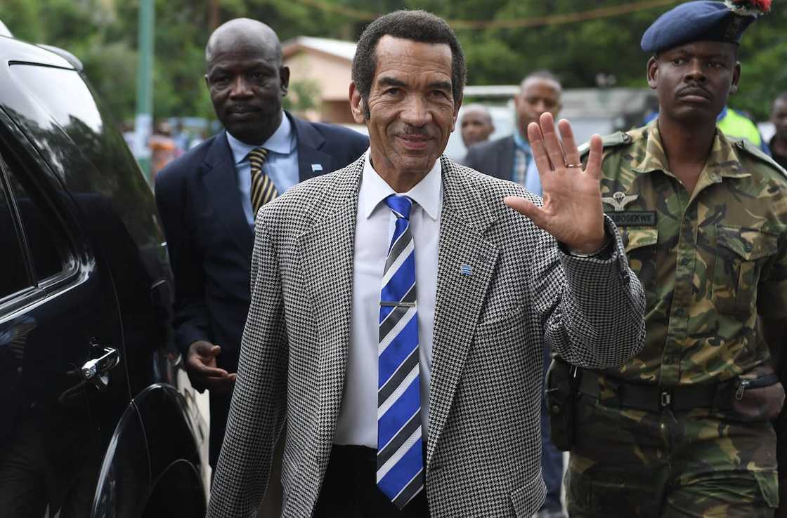 where is Ian Khama now