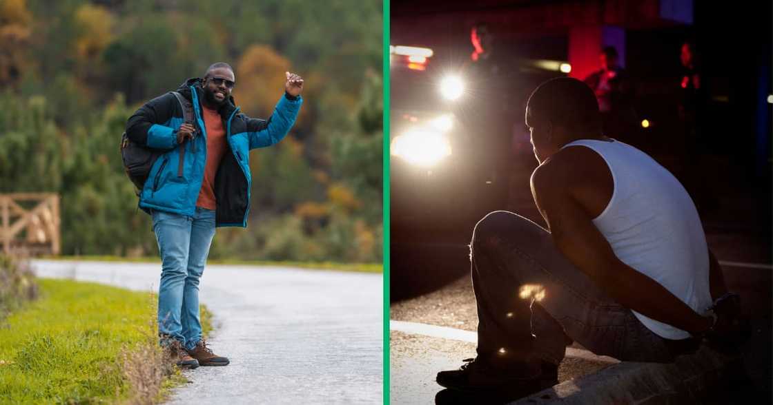Police arrested an alleged murderer while hitchhiking in Mpumalanga Police arrested an alleged murderer while hitchhiking in Mpumalanga