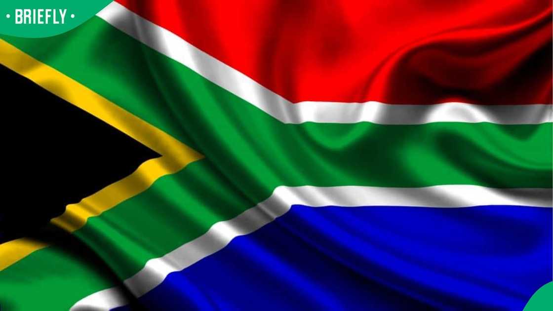 SA flag SA flag