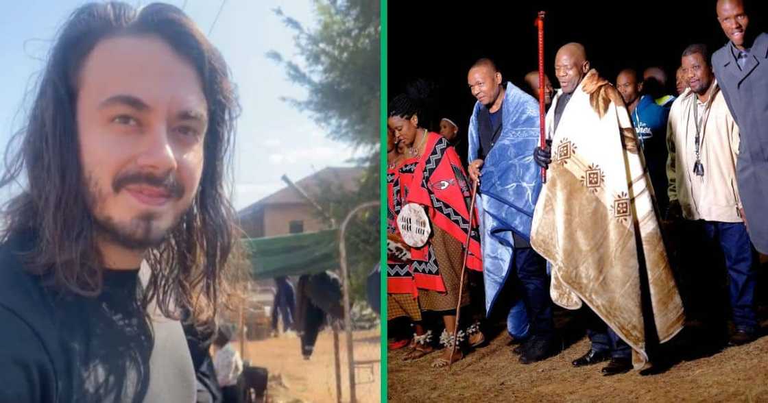 An American man wants to pay lobola for his SA bae, and a groom's party arriving to begin lobola negotiations An American man wants to pay lobola for his SA bae, and a groom's party arriving to begin lobola negotiations