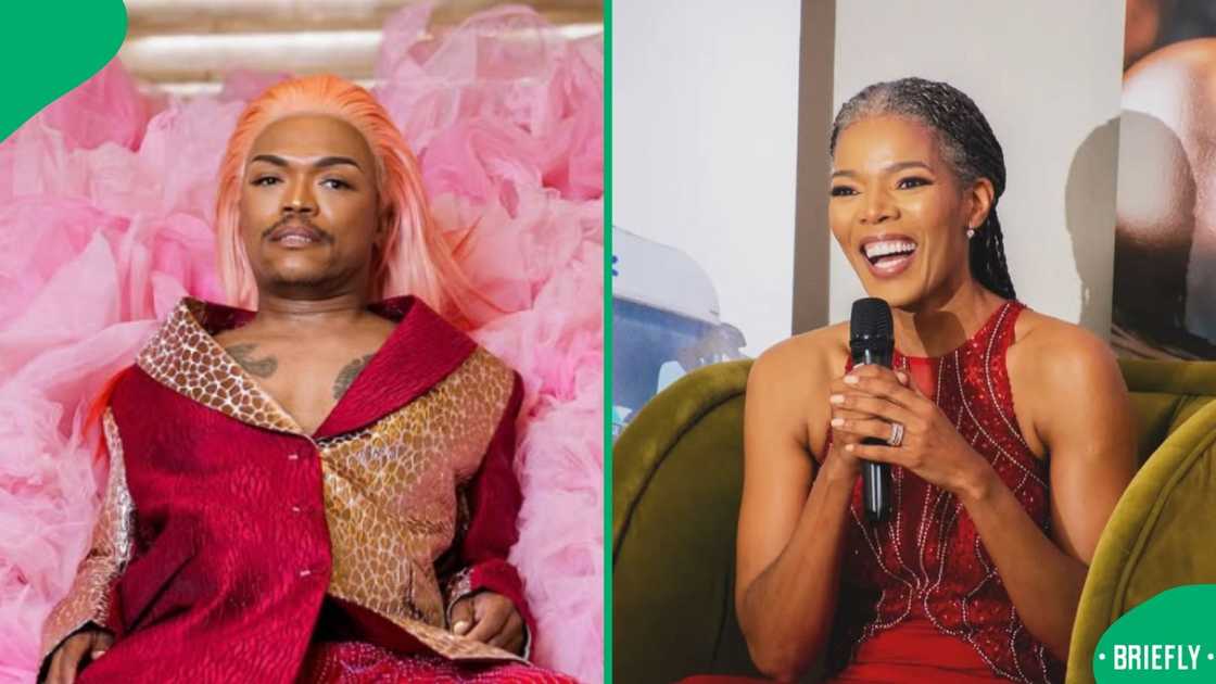 Somizi Mhlongo and Connie Ferguson's reunion touched many