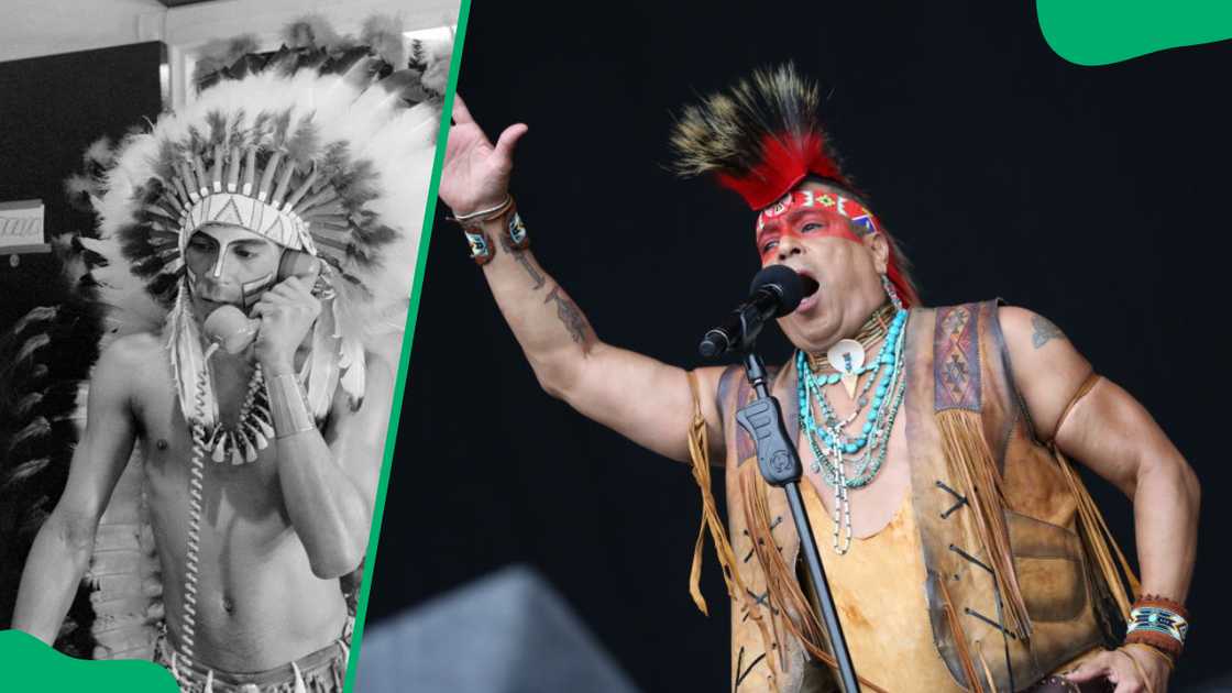 Felipe Rose in 1978 (L). The musician at the 2017 Punchestown Music Festival (R) Felipe Rose in 1978 (L). The musician at the 2017 Punchestown Music Festival (R)