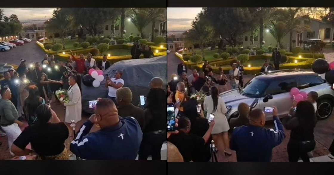 TikTok video shows graduate getting Mini Copper TikTok video shows graduate getting Mini Copper