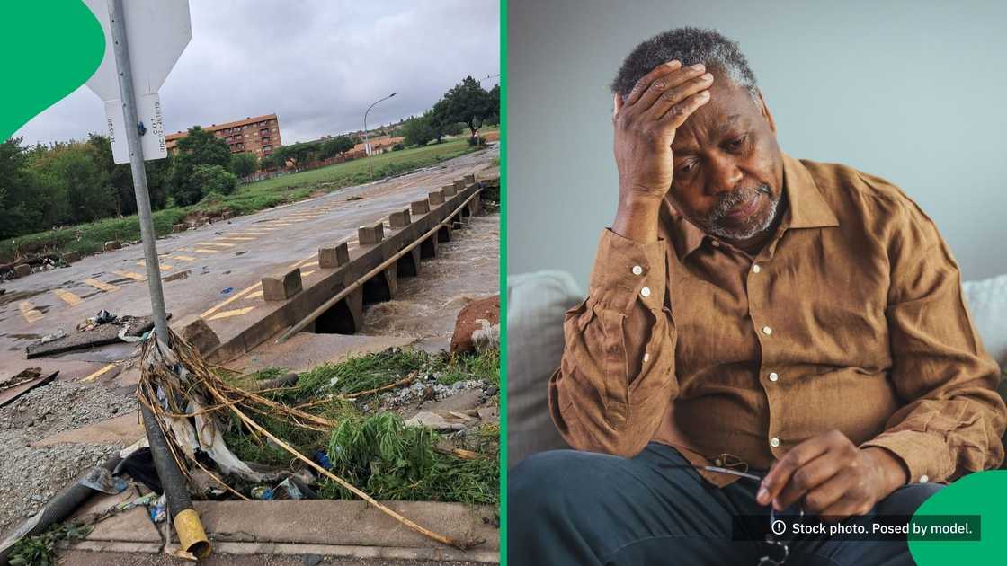 Two people died in Centurion, Tshwane, after the city experienced heavy rainfall which caused some flooding