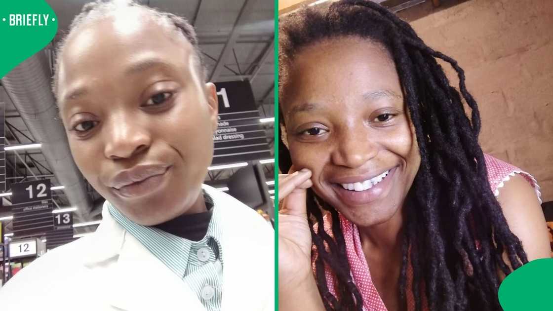 A woman in South Africa cried on camera about working in retail as she shared her story. A woman in South Africa cried on camera about working in retail as she shared her story.
