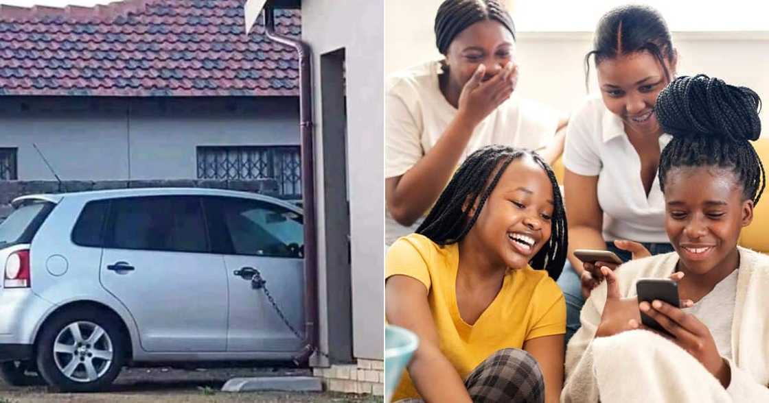 VW owner keeps car safe and hilarious way VW owner keeps car safe and hilarious way