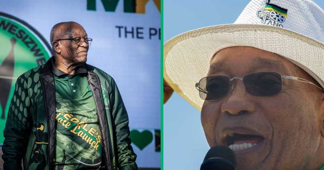 Jacob Zuma defended his membership of both the MK and the ANC Jacob Zuma defended his membership of both the MK and the ANC