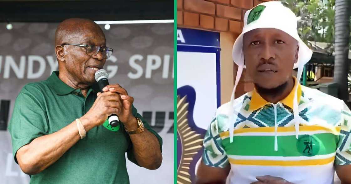 The MK Party's Nhlamulo Ndhlela confirmed that Jacob Zuma would attend the ANC's disciplinary hearing The MK Party's Nhlamulo Ndhlela confirmed that Jacob Zuma would attend the ANC's disciplinary hearing