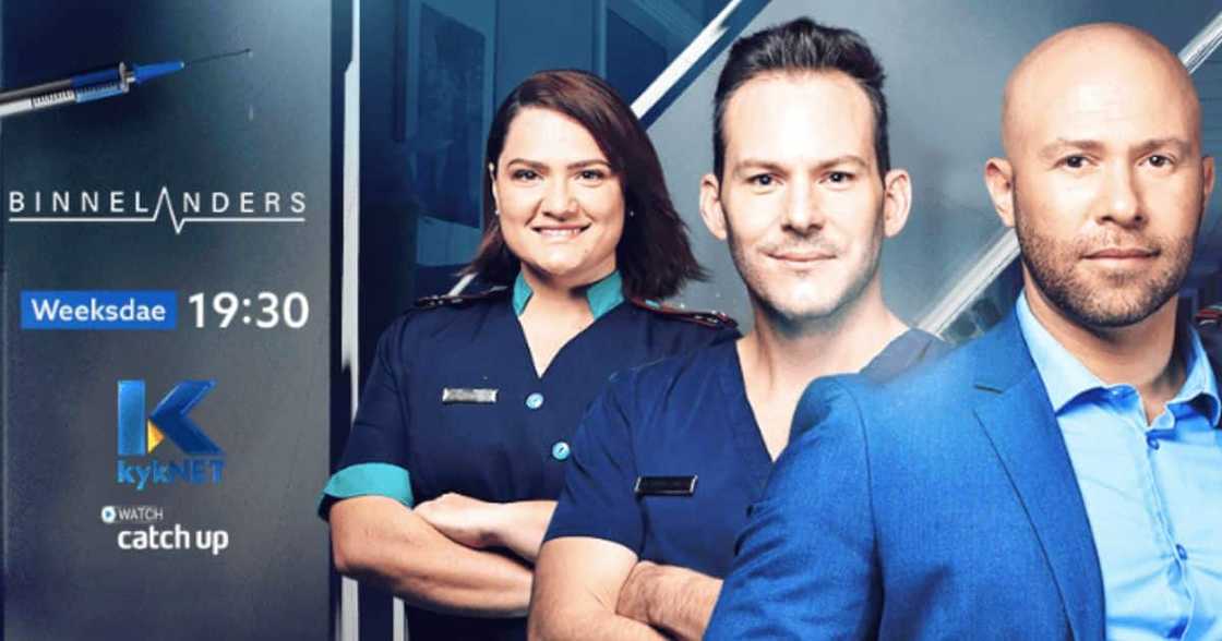 'Binnelanders', Kyknet, DStv show, soapie, TV series, Afrikaan drama, medical drama, clinic drama, Dr Steven 'Binnelanders', Kyknet, DStv show, soapie, TV series, Afrikaan drama, medical drama, clinic drama, Dr Steven