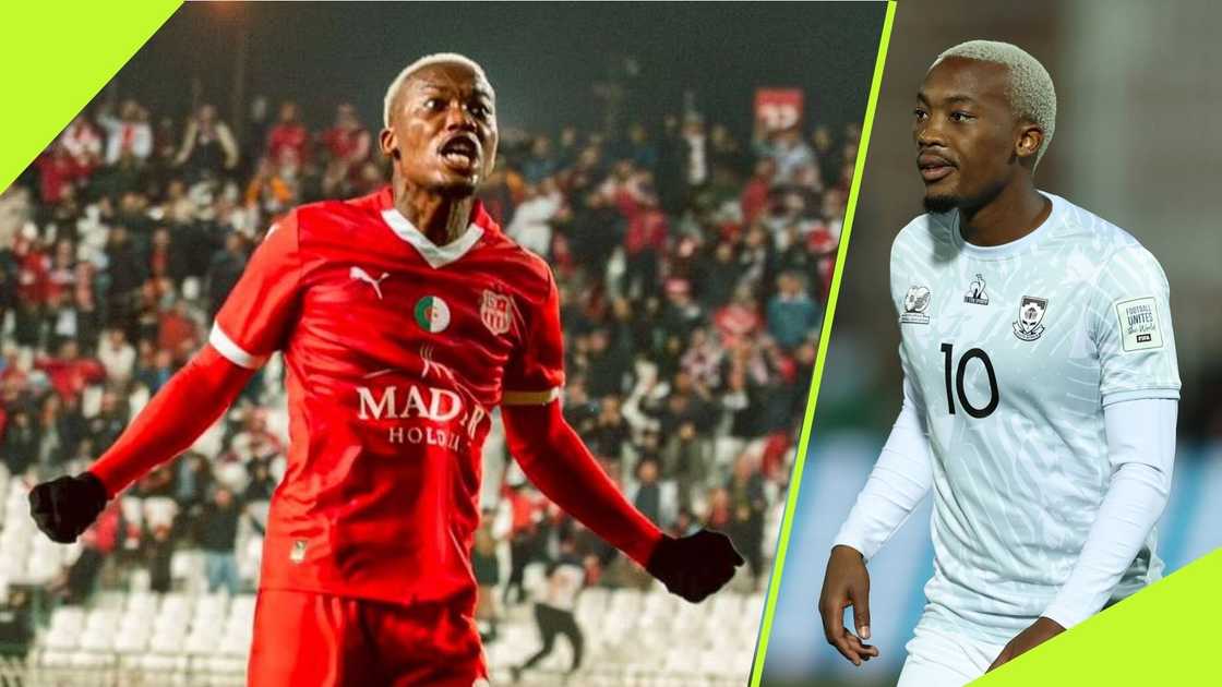 Striker Khanyisa Mayo dreams of playing for Kaizer Chiefs. Striker Khanyisa Mayo dreams of playing for Kaizer Chiefs.