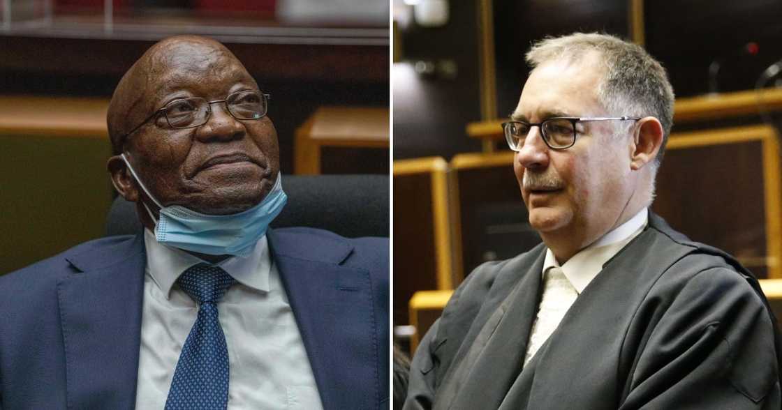 State Advocate Billy Downer wants Jacob Zuma to pay up R1 million State Advocate Billy Downer wants Jacob Zuma to pay up R1 million