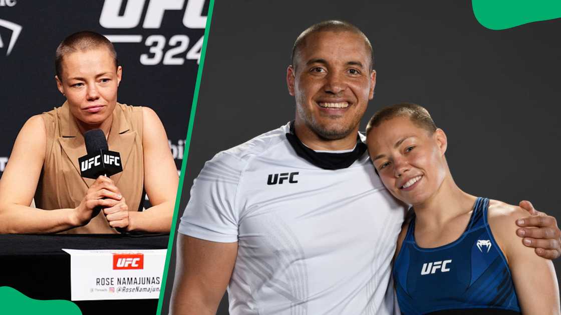 Rose Namajunas and Pat Barry